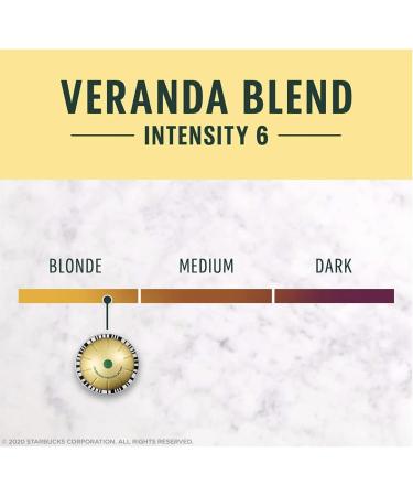 STARBUCKS Nespresso Vertuo Capsules - Veranda Blend - Buy Online on GoSupps.com