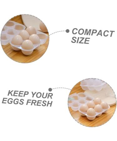 Alipis 2pcs Egg Storage Box Eggs Fridge Deviled Egg Tray Kitchen Egg Container - Trash Can - Buy Online on GoSupps.com