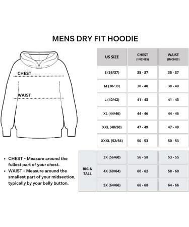 Real Essentials Men's Big & Tall 3 Pack Long Sleeve Hoodie Set - Moisture Wicking Active Athletic Sweatshirt - Buy Online on GoSupps.com