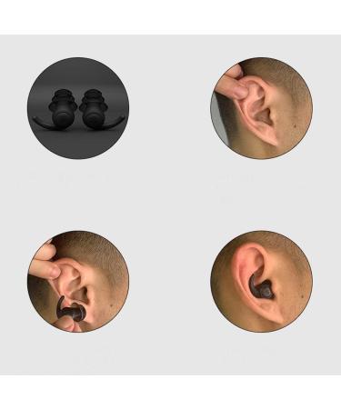 Professional Multi-Level Hearing Protection Earplugs - Reduce Noise by 60% | Purple 3 Floors - Ideal for Sleep & Events - Buy Online on GoSupps.com