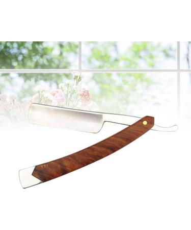 Beaupretty Professional Stainless Steel Razor Set for Men - 3pcs Old-Fashioned Manual Hairdresser Razor & Metal Spatula for Face Care - Buy Online on GoSupps.com