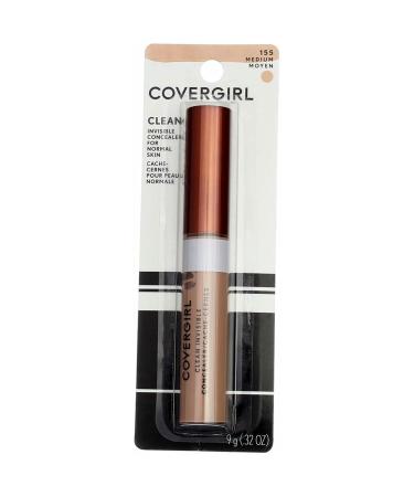 COVERGIRL Clean Invisible Lightweight Concealer Medium .32 oz | 1 Count - Buy Online on GoSupps.com