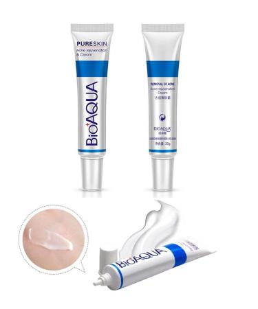 BIOAQUA Acne Scar Gel - Natural Blemish & Pimple Removal Cream for Oil Control & Pore Shrinking | International Shipping - Buy Online on GoSupps.com