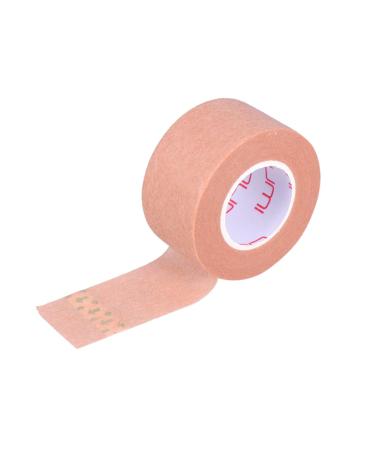 Housoutil 1 Roll Eye Lift Stickers Eyelid Tap Breathable Tape Double Lid Tape Eyelid Lift Tape Strips Lace Self Adhesive Eyelid Tape Double Sided Tape Brown Tape Lash Asia With Hat