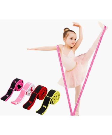 Xingmo Kids Stretch Band with Multi Loops - Pink Latin Yoga Exercise Trainer - Buy Online on GoSupps.com