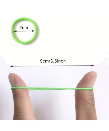 300PCS Baby Toddler Hair Ties for Girls | Small Ponytail Holders for Kids | Finger Hair Ties Set - Buy Online on GoSupps.com