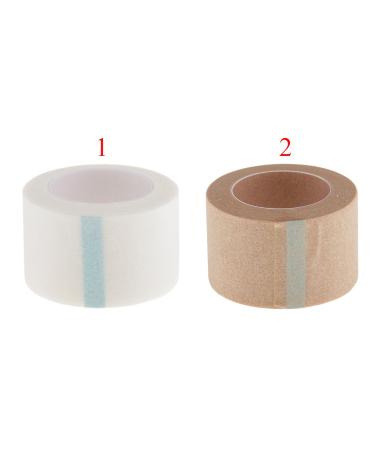 Gazechimp Micropore Plaster Makeup Tape for Eyelash Extensions - 2.5cm x 9m Skin-Friendly Glue Patch - White - Buy Online on GoSupps.com