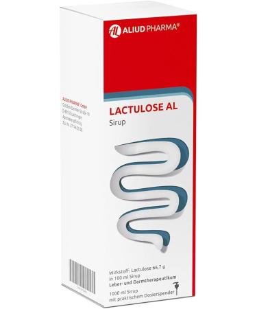 ALIUD PHARMA Lactulose AL Syrup 1000 ml | Effective Osmotic Laxative for Constipation | Buy Online Internationally - Buy Online on GoSupps.com