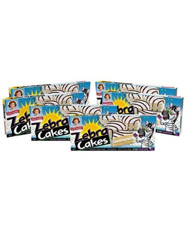 Little Debbie Zebra Cakes, 30 Twin-Wrapped Yellow Cakes with Crme Filling and White Icing (6 Boxes)