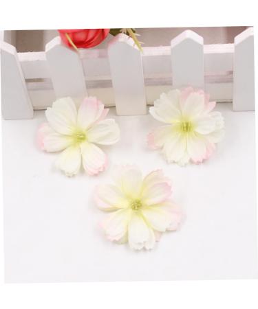 ABOOFAN 50pcs Ornaments White Plum Pink Simulation Supplies Handmade Crafts Flower Adornments DIY Blossoms As Shown Size 1 - Buy Online on GoSupps.com