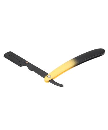Premium Stainless Steel Beard Blade Holder - Soft Straight Beard Trimmer with Gradient ABS Handle for Home Facial Care - Buy Online on GoSupps.com