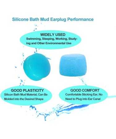 5 Pairs Reusable Super Soft Silicone Earplugs  Comfortable Ear Plugs That can Quickly Eliminate Noise  Suitable for Swimming  Sleeping  Snoring  Working  Studying  Loud Noise - Buy Online on GoSupps.com