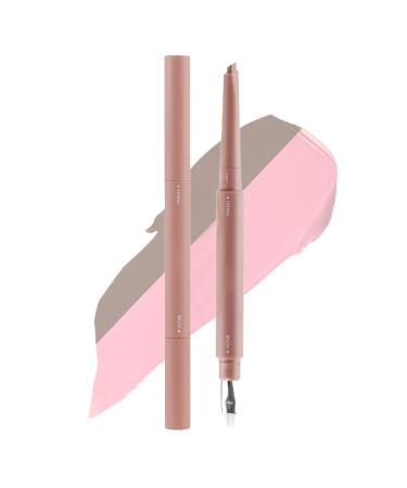 Duroecsain Illuminating Eye Concealer Stick | Two-Color Silk Effect Stick - Eyeshadow 2.5g Black Circles for Young Women - Ideal for Face Travel Girls Birthdays Parties