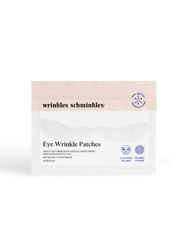 Wrinkles Schminkles Eye Wrinkle Patches | Smooth Eye Wrinkles, Crows Feet & Dark Circles Overnight | 1 Pair Reusable Medical Grade Silicone Patches 1 Pair (Pack of 1)