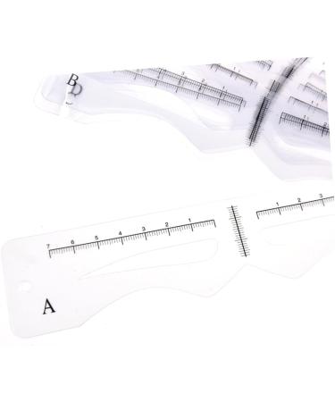 DOITOOL 1 Set Eyebrow Drawing Tool Eyebrow Templates Eyebrow Card Template Card Eyebrow Trimming - Buy Online on GoSupps.com