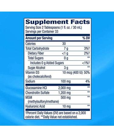 Wellesse Joint Movement Glucosamine with Chondroitin MSM 2-Pack (33.8 fl oz) - GreatItems - Buy Online on GoSupps.com