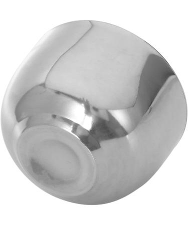 Buy Ailill 2X Stainless Steel Brush Shaving Bowl | Premium Shaving Mug & Cup for Smooth Shaving Experience - Buy Online on GoSupps.com