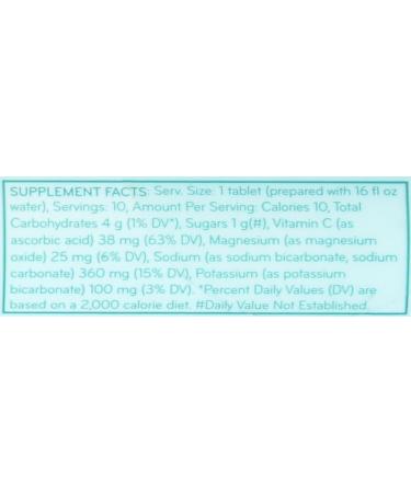 Nuun Active Tropical Fruit Electrolyte Tablets - 10 ct | Hydration for Sports & Travel - Buy Online on GoSupps.com