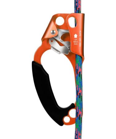 CroSight Hand Ascender for Rock Climbing & Rappelling (Left Hand) - CE Certified | 8-13MM Rope, 5KN Load | Arborist Gear - Buy Online on GoSupps.com