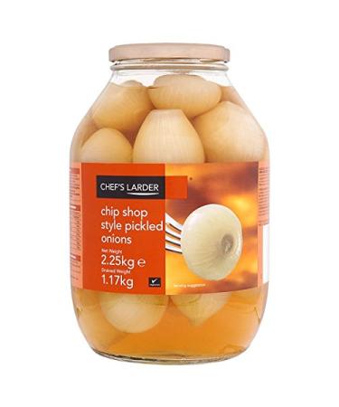 Chef's Larder Chip Shop Style Pickled Onions 2.25kg (Drained Weight 1.17g)
