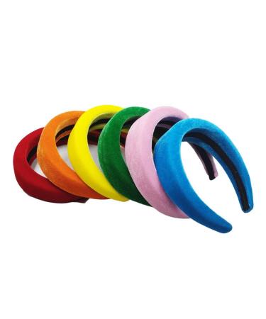 RAILONCH Women's Fashion Headband - Black Wide Flannel Thick Sponge Hair Accessories - Buy Online on GoSupps.com