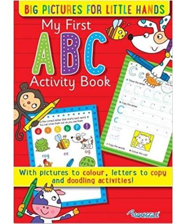 Kids Learning Books ABC 123 Numbers Shapes Activity and Learning Books Set of 4 - Buy Online on GoSupps.com