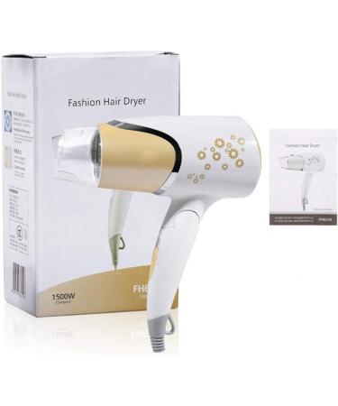 1500W Professional Hair Dryer Salon Hairdryer Compact Hair Dryer Styling Hairdryer with Ionic Conditioning Powerful Constant Temperature 2 Speeds Quick Drying for All Types of Styles and Hair Small - Buy Online on GoSupps.com
