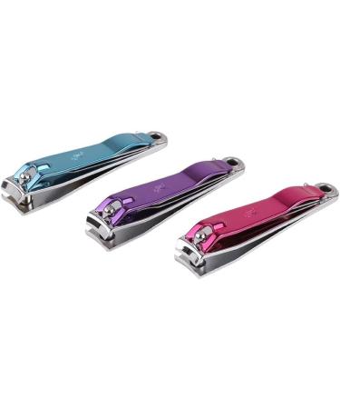 Nail Clipper for Toe Nails Heavy Duty Professional Quality Thick Toe Nail Clipper (Pink) - Buy Online on GoSupps.com
