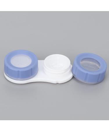 Entatial Purple Portable Contact Lens Box & Solution Tube - Mini Lovely Container for Women - Everyday Use - Buy Online on GoSupps.com