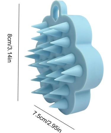 Zuasdvnk Silicone Shampoo Brush - Versatile Hair & Scalp Massager for Adults Kids & Babies - Buy Online on GoSupps.com