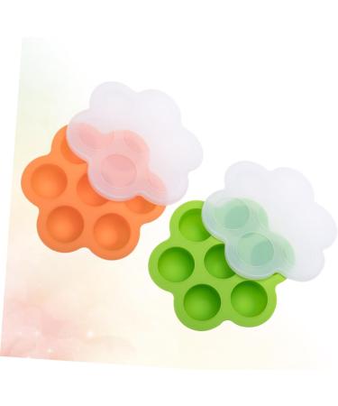 VICASKY Ice Mold 2pcs Food Container Fridge Containers Toddler Snack Containers Food Case Ice Tray Child Mold Ice Molds - Buy Online on GoSupps.com