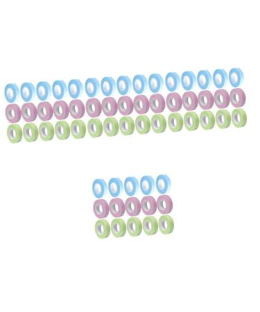 FOMIYES 60 Rolls Lash Tape Eye Positioning Sticker Pads lash Extension Tape Eyelash Extension Paper Stickers Make up Goon Tape k Tape Eyelash Adhesive Tape abs with Hole Mascara
