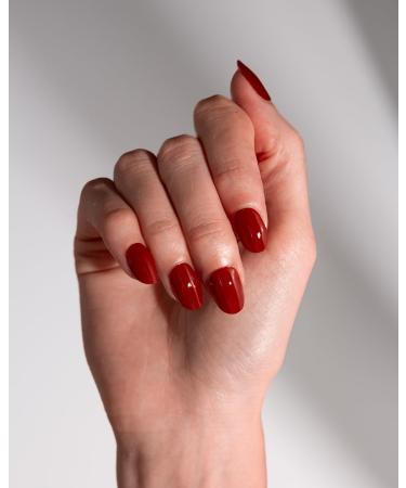 Maniko UV Gel Strips - Vegan Self-Adhesive Nail Film for 2 Applications | Long-Lasting Manicure for Natural Nails (20 Strips) - Wine Vibes - Buy Online on GoSupps.com