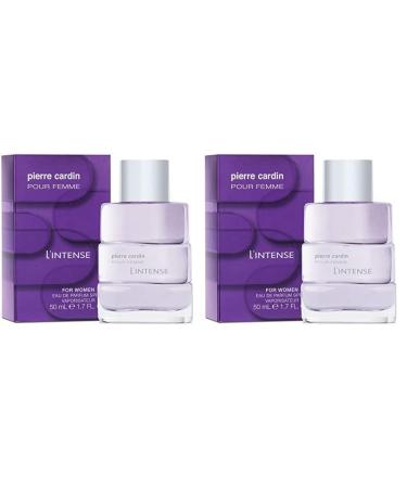 Pierre Cardin l'Intense Eau de Parfum (Pack of 2) 1.7 Fl Oz (Pack of 2)