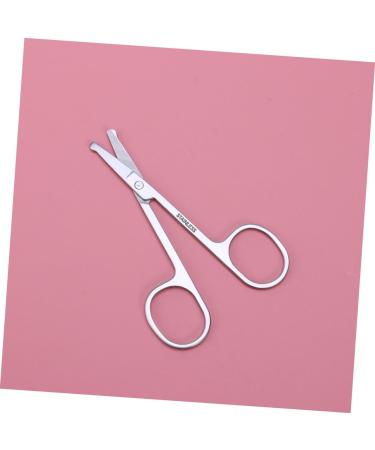 FRCOLOR Nose Hair Trimmer Scissors Eyebrow Scissors Nose Hair Rounded Tip Nose Hair Trimmer Facial Hair A Vibrissa Hair Trimming Makeup Tools - Buy Online on GoSupps.com
