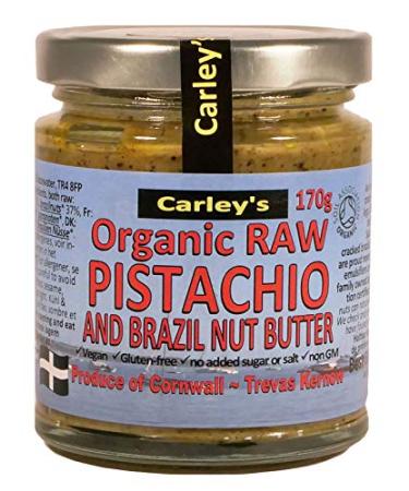 Raw Pistachio Nut Butter Organic 170g (Carley's)