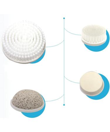4-in-1 Electric Gentle Scrubber Waterproof Soft: Professional Handheld Adjustable Facial Cleansing Brush - Buy Online on GoSupps.com