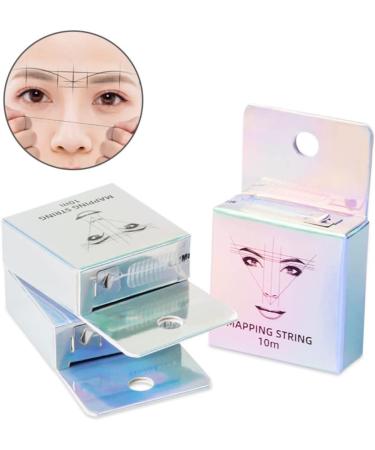 Baluue 6 Pcs White Accessories Eyebrow Mapping Wire Ruler Nylon Convenient Eyebrow Ruler 1.7x1.7cmx3pcs As Shownx3pcs - Buy Online on GoSupps.com