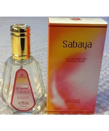 Sabaya - Eau De Perfume Natural Spray - 50 ml (1.65 fl. oz) by Al-Rehab- 2 pack