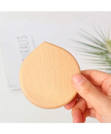 Beaupretty Wooden Travel Makeup Compact Mirror - Small Portable Folding Pocket Mirror for On-the-Go Beauty - Buy Online on GoSupps.com