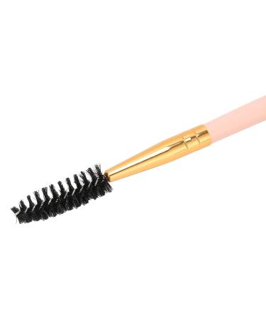 Professional Double-Sided Eyebrow Brush - Perfect for All Eyebrow Types | Pink Makeup Tool for Precision Application & Blending - Buy Online on GoSupps.com
