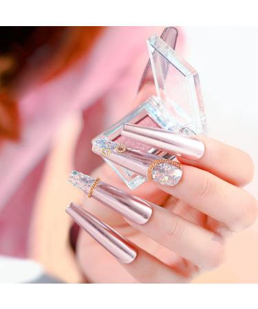 Nail Powder Colors 10 Set Beautiful Refill Set Dip Powder Colors Set 10 Colors Dipping Nail Powder Golden Pink Nail Dip Powder Kit - Buy Online on GoSupps.com