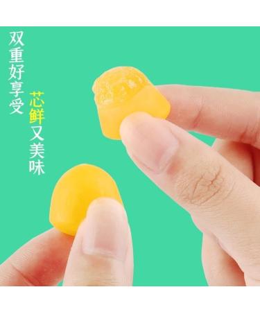 Peeling Fruit Fudge Mango Flavored Soft Candy White Peach Litchi Fruit Juice Content Gummy Candy Chewing Candy Candy Desserts Wedding Candies Casual Snacks gift pack (Mango flavor 10bag) Mango flavor 10bag - Buy Online on GoSupps.com