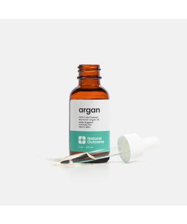 100% Pure Moroccan Argan Oil - Cold-Pressed Lightweight Oil for Face Body & Hair Moisturizing & Hydration (1 oz) | International Shipping - Buy Online on GoSupps.com