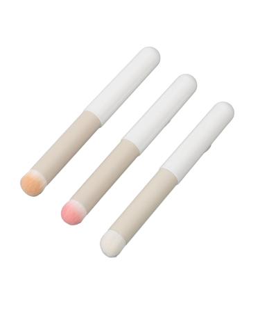 Lip Makeup Brush Set - 3pcs Portable Lipstick Applicator for Perfect Lips | International Shipping Available - Buy Online on GoSupps.com