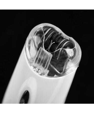 Qiningxia Electric Facial Hair Epilator Tweezers - Easy, No Pain Hair Trimming - White & Black - Medium - Buy Online on GoSupps.com