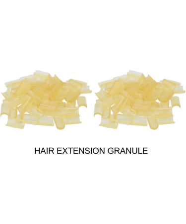 Hair Extensions Keratin Granules Hair Extensions Shrinky Clear Tubes by The Hair Shop Keratin Glue Lined Plastic for I Tip Strong Clear Tube Bond for Human Hair Extensions - Buy Online on GoSupps.com