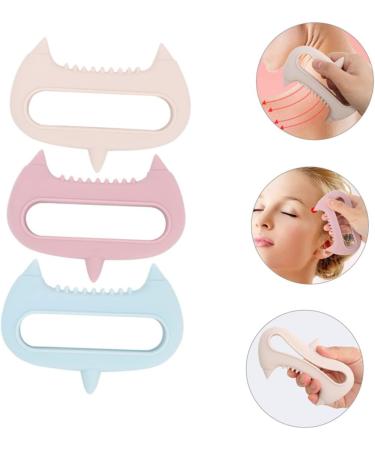 Beavorty 6 STK Scalp Massage Brush Set Universal Hand Tools for Relaxation & Meridian Therapy - Buy Online on GoSupps.com