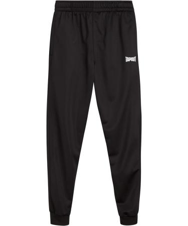 TAPOUT Boys Sweatpants 2 Pack, Size 14-16, Black/Grey | Active Tricot Jogger Pants - Buy Online on GoSupps.com