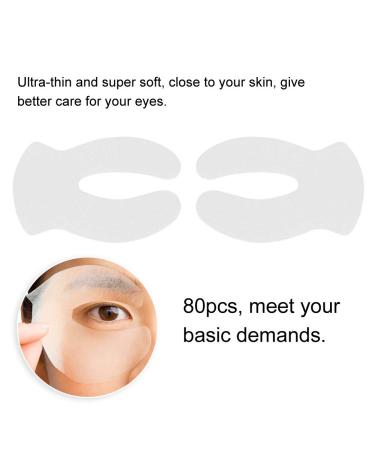 80pcs Disposable Ultra-thin Eye Mask Paper for DIY Eye Care - Shop Now - Buy Online on GoSupps.com